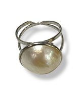 Ring Mandile 1922 Woman Pietre e perle in Silver Perla 2MANP1 - 2MANP1